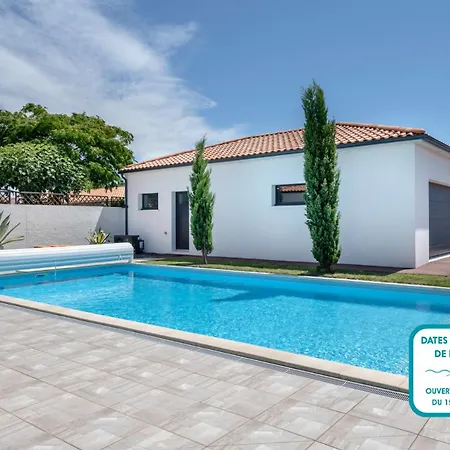 Semesterbostad Maison Moderne Avec Piscine Pour 6 *